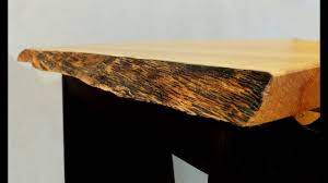 Finishing a Natural Edge Table Top - A woodworkweb.com woodworking video -  YouTube