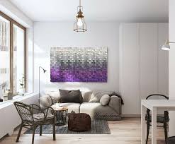 Purple Wall Decoration Fine Art For