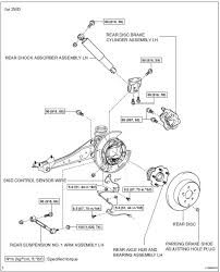 Toyota Rav4 Service Manual Rear Axle Hub And Bearing Axle