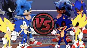 SONIC vs SONIC.EXE: ALL ROUNDS! (Sonic The Hedgehog Cartoon Rap Battle) |  CARTOON RAP ATTACK! - YouTube