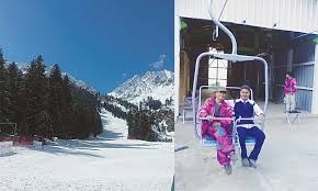 naltar valley skiing on the magic