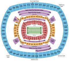 Metlife Stadium Seating Chart Section Row Seat Number Info