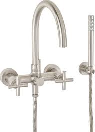 Contemporary Wall Mount Tub Filler