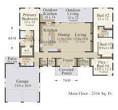peace and quiet house plan one story