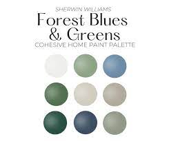 Sherwin Williams Forest Blues Greens