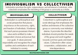 collectivism vs individualism
