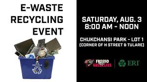 E Waste Recycling Collection Event At Chukchansi Park