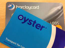 unused oyster card lying
