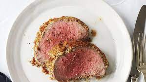 roast beef tenderloin with caesar crust