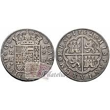 monedas antiguas Carlos III. 8 reales. 1762. Madrid