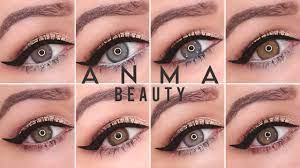 Anma Beauty Coloured Contact Lenses Review & Try-On - YouTube