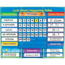 Look Whats Happening Today Pocket Chart Classroom Craft