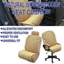 Wood Beaded Car Home Seat Chair Cover