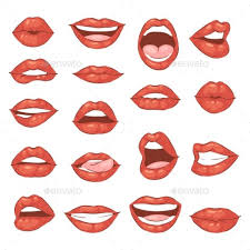 How to draw mouth expressions vidhicards com. 20 Cartoon Lips Ideas Lips Lips Drawing Lips Painting