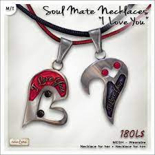 Show her how much you care and make her fall in love all over again this valentines day. Second Life Marketplace V W Soul Mate Necklaces I Love You Transfer