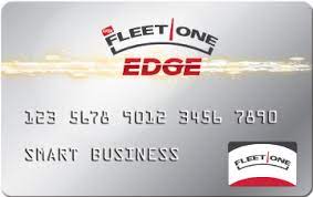 fleet one edge card for fuel savings