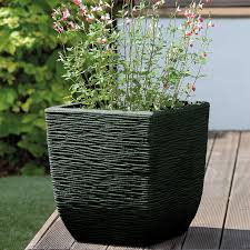 32cm Cotswold Square Outdoor Plant Pot