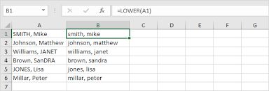 how to change case in excel in easy steps