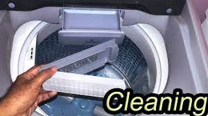 how to clean washing machine drain pipe