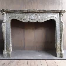 19th Century Green Marble Fireplace
