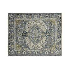 nola blue persian style area rug 8x10