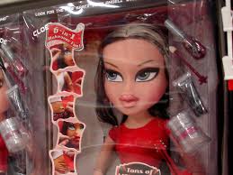 goth bratz doll makeup look