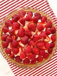 no bake strawberry cheesecake without