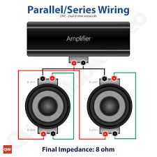 Subwoofer wiring diagrams for two 1 ohm dual voice coil below are the available wiring diagrams for the speaker configuration you selected. Subwoofer Wiring Wizard