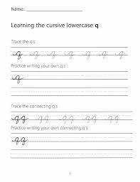 cursive q how to write a lowercase q