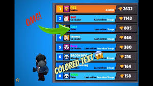 We update the website day by day to provide you reliable & useful resource of information regarding to brawl stars. Make Your Name Colored In Brawl Stars Doesn T Work Anymore Youtube