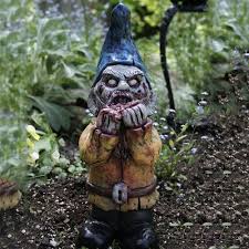 Horror Gnome Resin Ornaments Garden