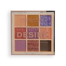 makeup revolution ultimate desire shadow palette into the bronze