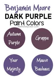 Purple Paint Colors Benjamin Moore
