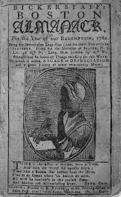 visibility and invisibility part i slave portraiture in the phillis wheatley title page of bickerstaff s boston almanack 1781 woodcut courtesy american antiquarian society worcester mass