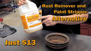 inexpensive diy rust remover and paint