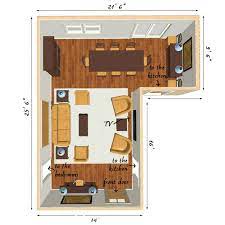 l shaped living room layout ideas how