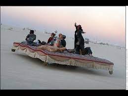 magic flying carpet just only for fun