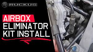 trs airbox eliminator kit for honda