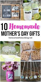 10 homemade mother s day gift ideas