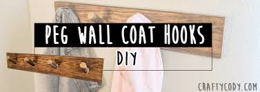 Diy Peg Wall Coat Hooks