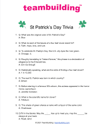 Buzzfeed staff can you beat your friends at this quiz? 22 Virtual St Patrick S Day Ideas Games Activities For 2021