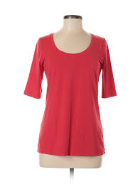 Details About Lole Women Red Active T Shirt M