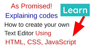 code editor in html css javascript