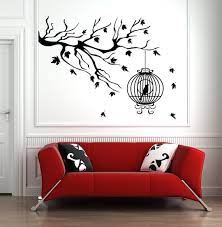 Tree Branch Wall Decal Bird Cage Wall