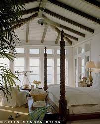 British Colonial Style Bedroom With