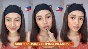 bronzy makeup look using local filipino