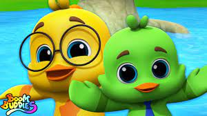 Five Little Ducks | Ducks Song | Nursery Rhymes and Kindergarten Songs |  Children Songs For Kids - YouTube