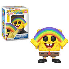Spongebob squarepants sandy cheeks patrick star eugene h. Amazon Com Funko Pop Animation Spongebob Squarepants Spongebob Rainbow Toys Games
