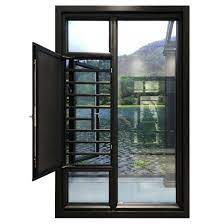 tempered glass aluminium doors and