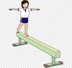 balance beam artistic gymnastics sport